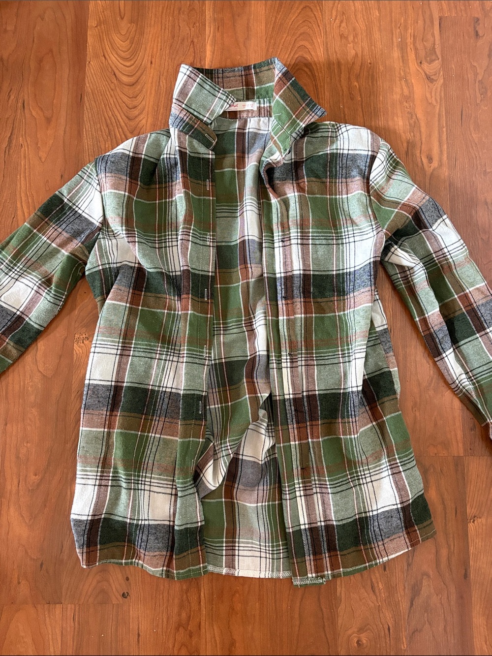 Green and Brown Flannel